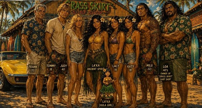 The Grass Skirt Crew