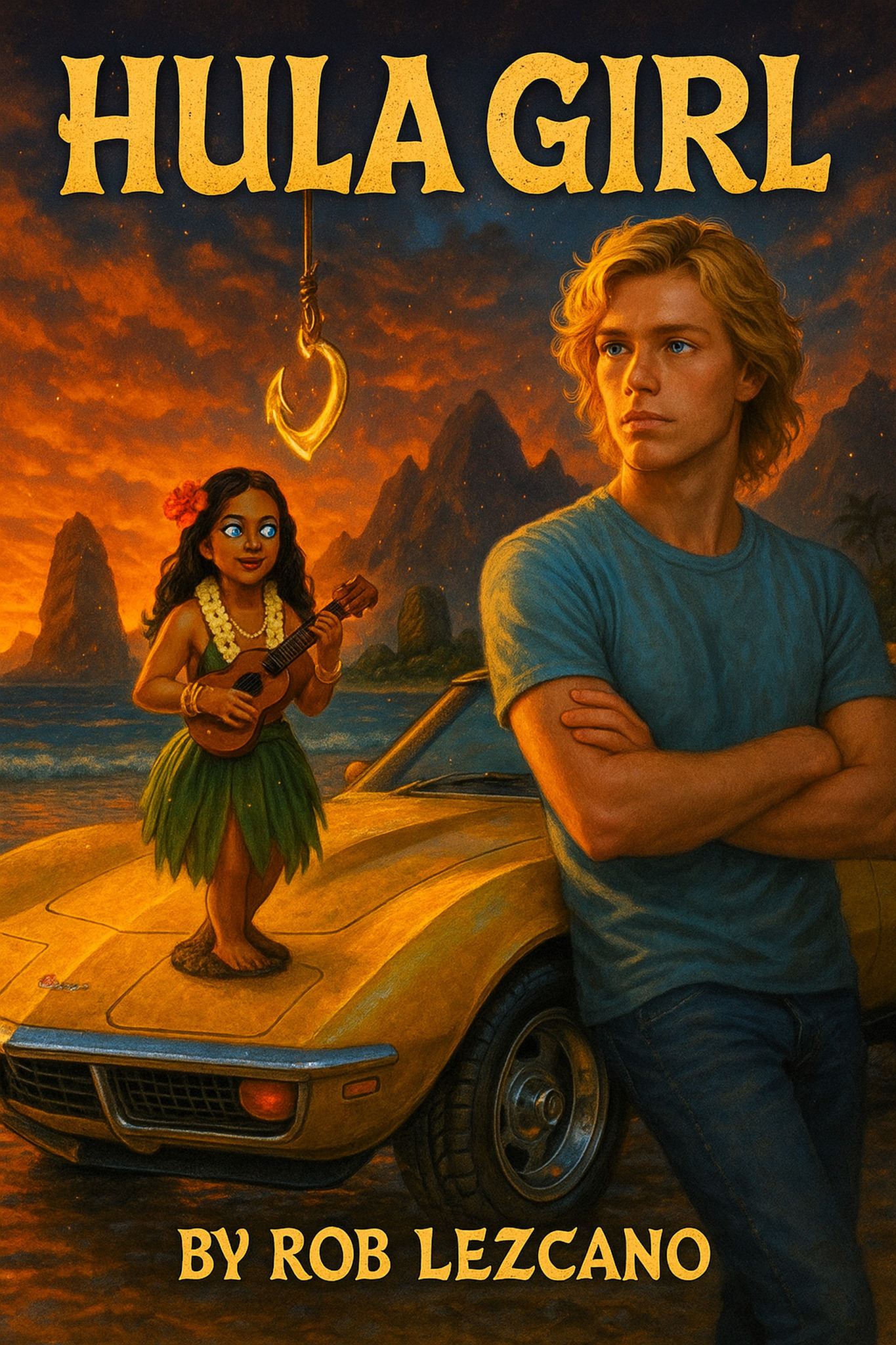 Hula Girl — Book One book cover by Rob Lezcano