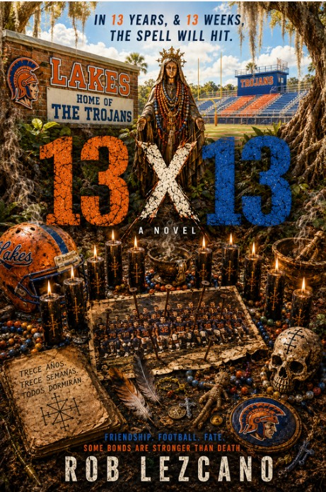 13 × 13 working book cover by Rob Lezcano