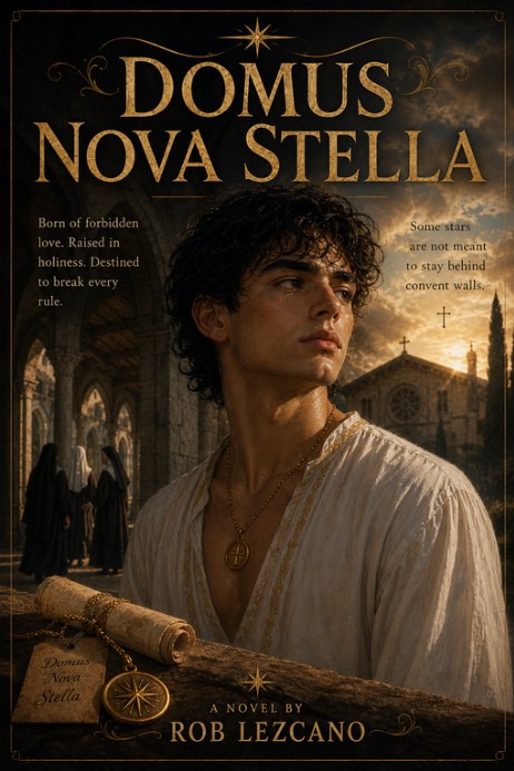 Domus Nova Stella working book cover by Rob Lezcano