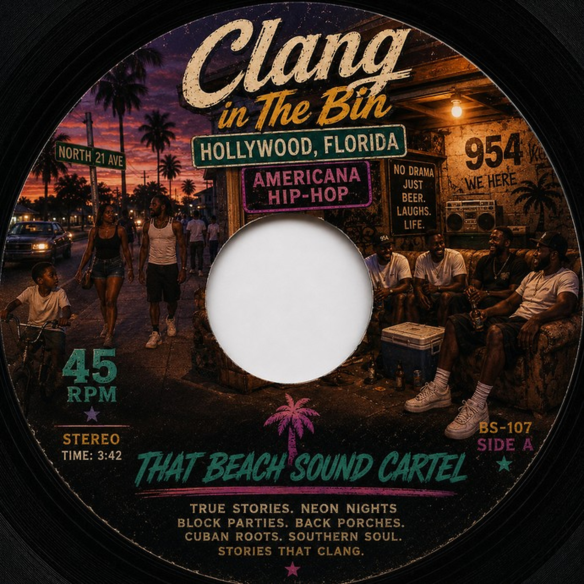 Clang in the Bin Americana Hip-Hop artwork