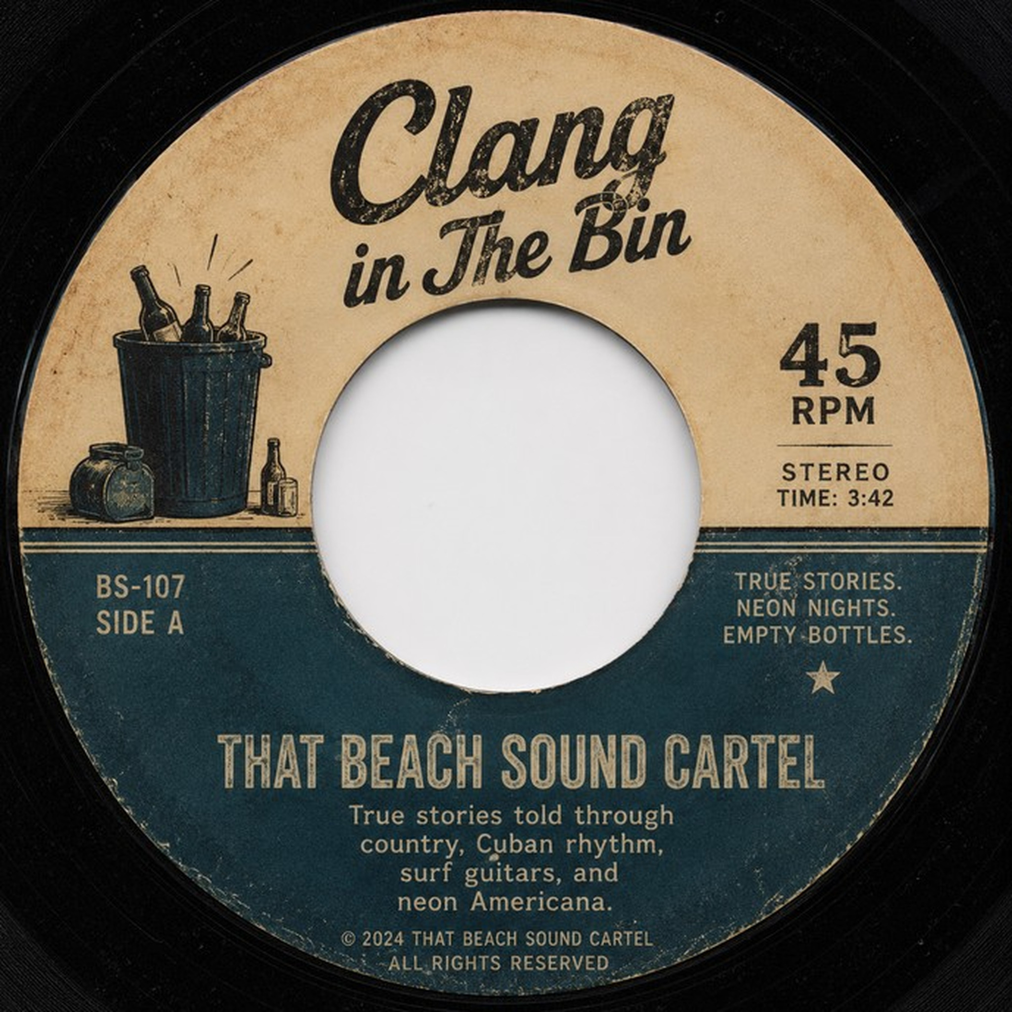 Clang in the Bin country-blues artwork