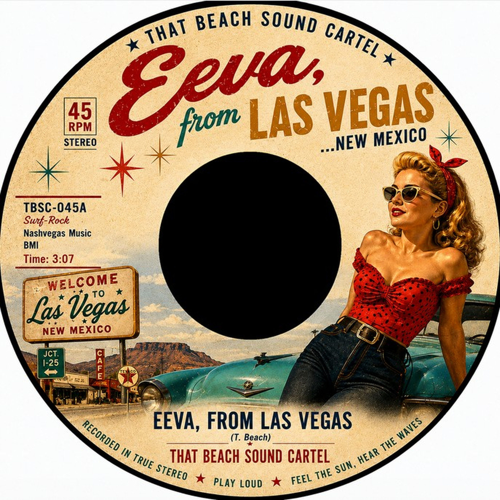 Eeva, From Las Vegas artwork by That Beach Sound Cartel
