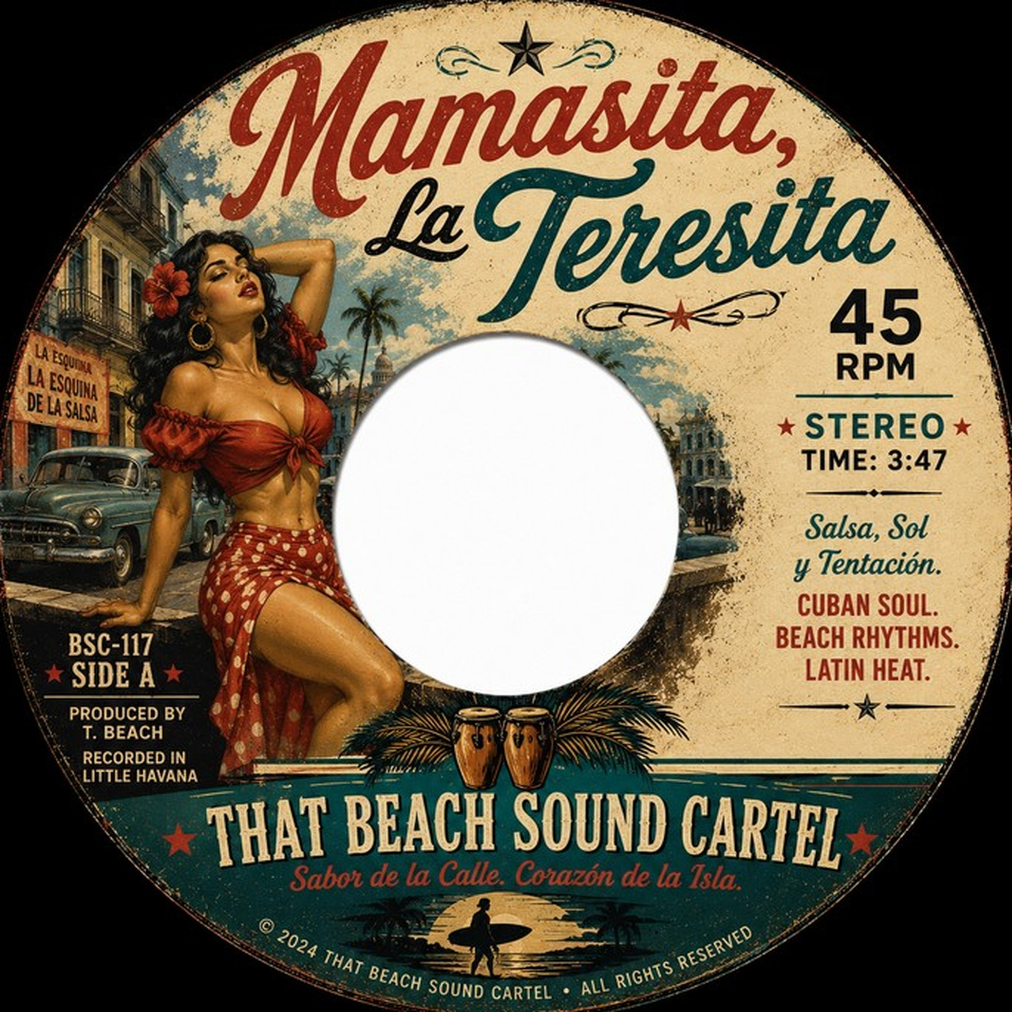 Mamasita, La Teresita artwork by That Beach Sound Cartel