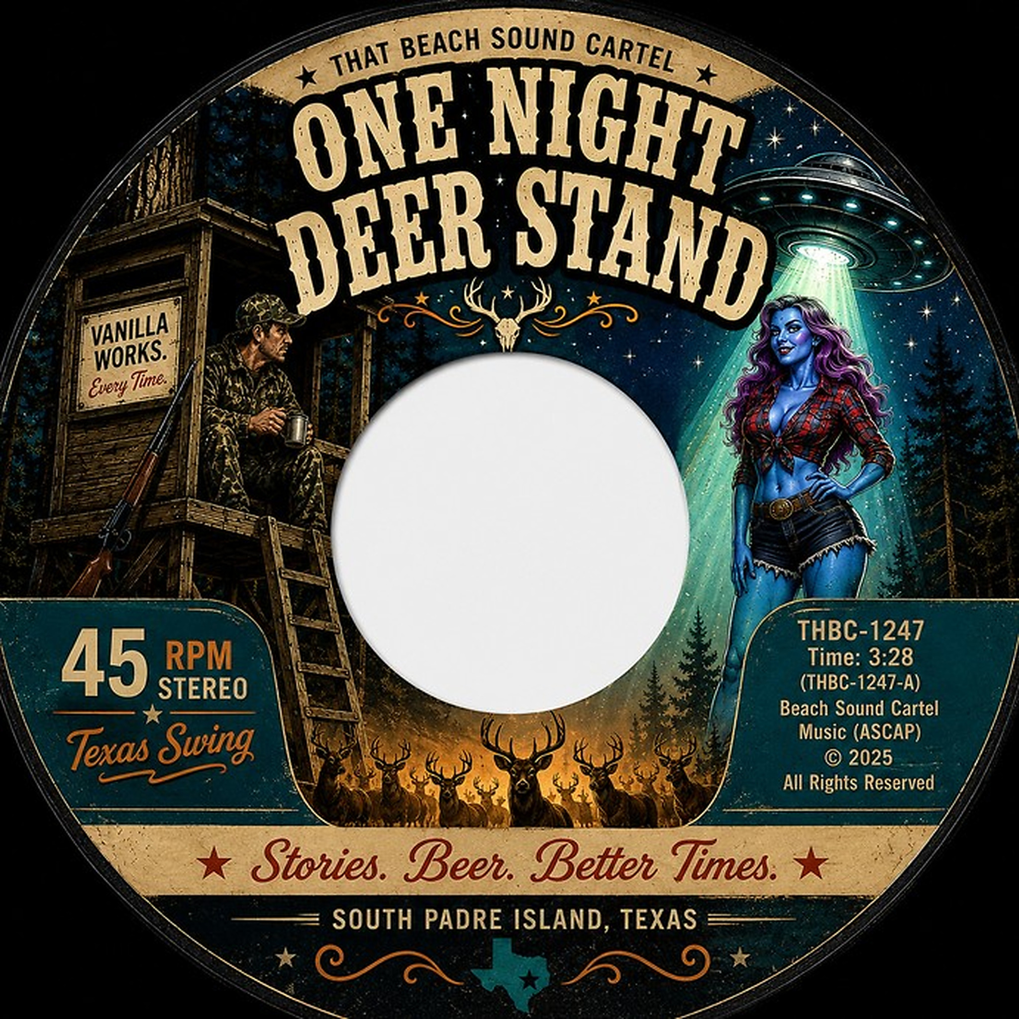 One Night Deer Stand artwork by That Beach Sound Cartel